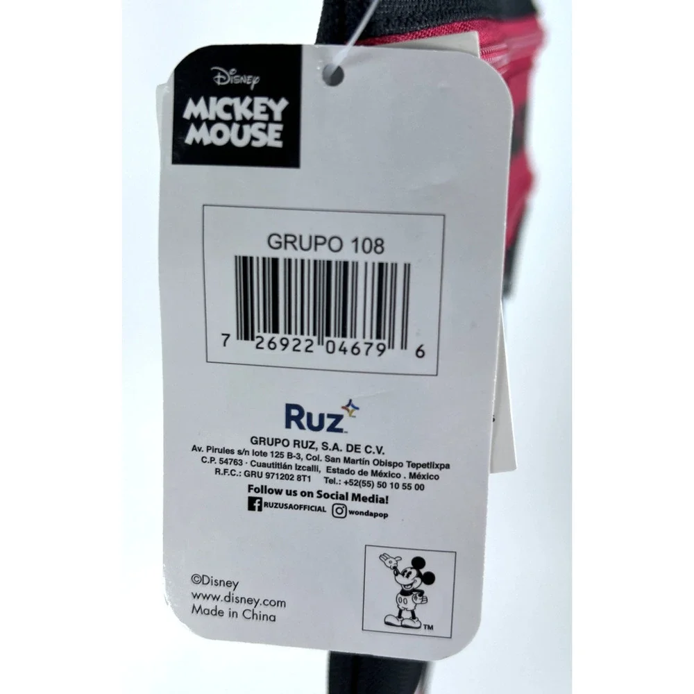 NEW Disney Mickey Mouse Crossbody Bag Handbag Mickey Travel Purse Wallet w/ Tags